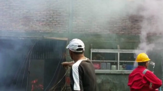 Kebakaran di Objek Wisata Bukit Lawang, Dua Unit Bangunan Hangus