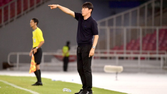 Pelatih Timnas Shin Tae-yong.