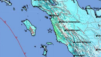 Gempa Bumi Magnitudo 6,4 Guncang Padangsidimpuan, Ini Penjelasan BMKG
