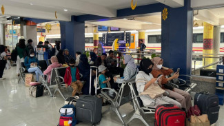 Puncak Arus Balik Lebaran 2023, KAI Sumut Angkut Pemudik Capai 16.859 Orang