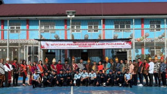 Kenakan Pakaian Khas Nusantara, Lapas Narkotika Siantar Gelar Upacara Hari Lahir Pancasila