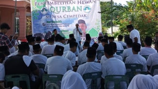 Sambut Idul Adha, TGS Ganjar Sumut Latih 100 Warga Serdang Bedagai Sembelih Hewan Kurban