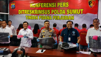 Polda Sumut Bongkar Praktek Judi Online Beromset Jutaan Rupiah per Hari di Medan
