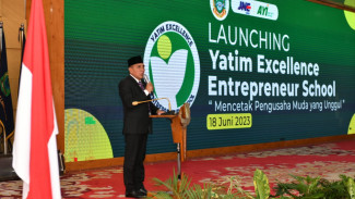 Luncurkan Yatim Excellence Entrepreneur School, Gubernur Edy: Keterbatasan Jangan Jadikan Penghalang