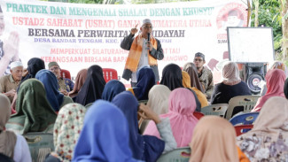 Edukasi Salat agar Khusyu, Ini yang Dilakukan Usbat Ganjar kepada Masyarakat di Serdangbedagai