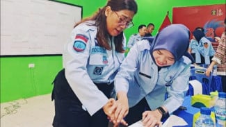 Optimalkan Pelayanan, Lapas Siborongborong Ikuti Bimtek Identifikasi Teraan Sidik Jari