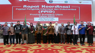 Sumut Gelar RAKOR PPID, Sekda Arief: Kewajiban Aparat untuk Berikan Layanan Informasi