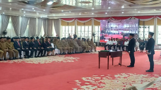 4 Hari Jelang Berakhir Masa Jabatannya, Gubernur Sumut Lantik 155 Pejabat
