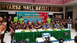 Korupsi PT PSU Rp50,4 Miliar, Pidmil Kejati Sumut Tahan Oknum Pensiunan TNI dan 2 Tersangka