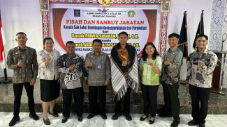 Sertijab Bimkemaswat Lapas Narkotika Pematangsiantar, Kalapas Ingatkan Hak Warga Binaan