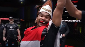 Fighter UFC asal Simalungun, Sumut, Jeka Saragih.