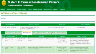 Sistem Informasi Penelusuran Perkara (SIPP) PN Tebing Tinggi. Sistem Informasi Penelusuran Perkara (SIPP) PN Tebing Tinggi.