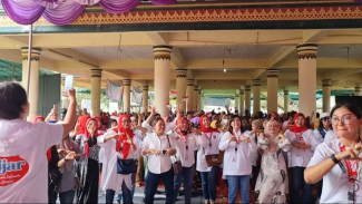 Pijar Sumut mengajak untuk tidak golput. Pijar Sumut mengajak untuk tidak golput.