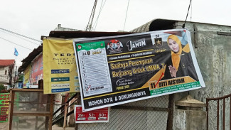 Copot APK yang Menutupi Tempat Usaha, Pemilik Toko Dilaporkan Caleg ke Bawaslu Medan
