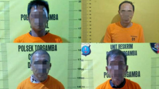 Polres Labusel Bongkar Sindikat Spesialis Curanmor, 4 Pelaku Diringkus