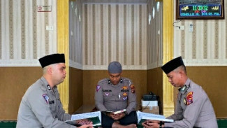 Begini Cara Personel Polres Labusel, dalam Tingkatkan Keimanan di Bulan Ramadan