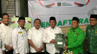 Siap Bertarung di Pilgub Sumut 2024, Edy Rahmayadi Mendaftar ke PPP