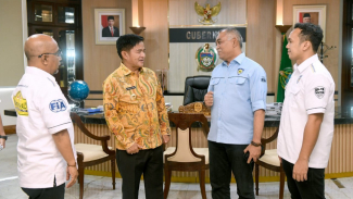 Pj Gubernur Sumut, Hassanudin menerima audiensi IMI Sumut. Pj Gubernur Sumut, Hassanudin menerima audiensi IMI Sumut.