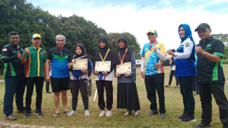 Amplas Juara Umum Panahan Porkot Medan 2024