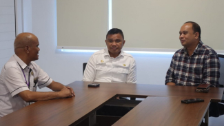 Kadisnaker Sumut, Ismail Sinaga. Kadisnaker Sumut, Ismail Sinaga.