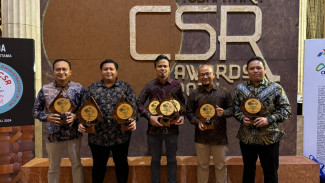 Pertamina Sumbagut Boyong Sekaligus Sembilan Platinum Elit Nusantara CSR Award 2024