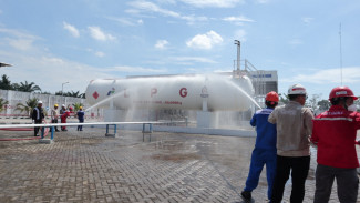 Tingkatkan Kesiapsiagaan Petugas SPBE, Pertamina Sumbagut Gelar Simulasi PKD