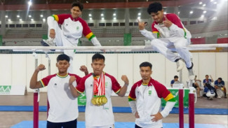 Lampaui Target, Abiyu Raih 4 Emas dan Riau Dipastikan Juara Umum Senam di PON 2024