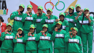 Tim Kriket putra-putri Sumut raih emas PON 2024. Tim Kriket putra-putri Sumut raih emas PON 2024.