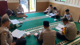 Tingkatan Keimanan dan Ketakwaan, Polres Labusel Gelar Tadarus dan Donor Darah Serentak