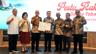 Penandatanganan MoU penyelenggaraan Aquabike World Championship Toba 2024. Penandatanganan MoU penyelenggaraan Aquabike World Championship Toba 2024.