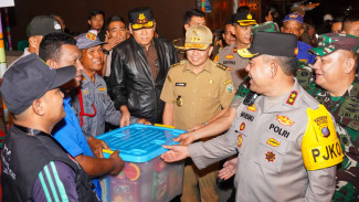 Patroli Skala Besar dan Tinjau Kesiapan Pilkada Serentak 2024 di Kota Medan