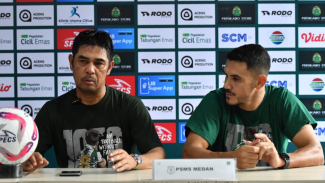 Pelatih PSMS, Nil Maizar dan striker PSMS, Juninho. Pelatih PSMS, Nil Maizar dan striker PSMS, Juninho.