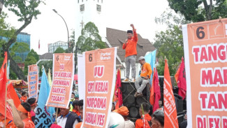 Peringatan May Day 2025 di Medan Berlangsung di 7 Titik, Pengalihan Arus Lalu Lintas Situasional