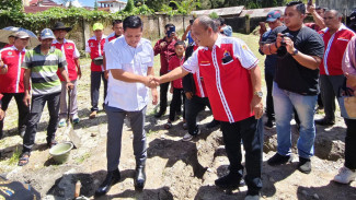 Peletakan Batu Pertama Gedung KP-BSD dan Pabrik AMDK, Ini Pesan Deputi Kemenkop RI