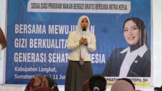 Anggota DPR RI Delia Pratiwi Sebut MBG Langkah Pemerintah Atasi Stunting dan Malnutrisi