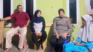Ringankan Beban Masyarakat, Polres Labusel Bantu Pengobatan Warga Penderita Kanker Payudara
