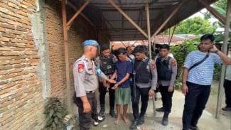 Gerebek Sarang Narkoba di Klambir V Deli Serdang, Polisi Temukan Barak-barak untuk Isap Sabu