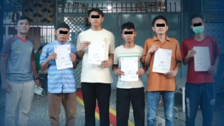 Peroleh Amnesti Presiden, 86 Napi di Sumut Menghirup Udara Bebas