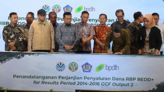 PETAI-BPDLH Tandatangani Perjanjian Kerja Sama Pengelolaan RBP REDD+