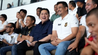 Indonesia Vs Tajikistan, Erick Thohir: Luar Biasa 12 Ribu penonton Dukung Pertandingan U-17