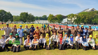 PKKMB Unimed 2025, Pesan Rektor Kepada 9.989 Mahasiswa Baru : Tanamkan Kejujuran dan Tanggungjawab