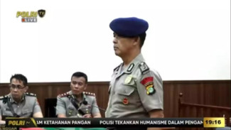 Bripka Rohmat Sopir Rantis Pelindas Ojol Dijatuhi Sanksi Demosi 7 Tahun