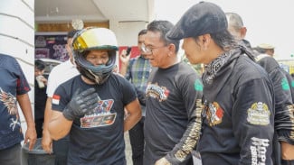 Pesan Zakiyuddin Harahap ke Bikers : Kita Harus Bergandeng Tangan untuk Melawan Narkoba