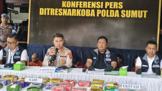 Polda Sumut Berhasil Ungkap Kasus Narkoba Senilai Rp 30,4 Miliar