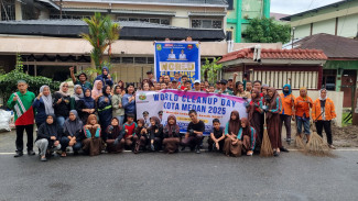 Wujudkan 'Indonesia Bersih 2029', Kelurahan Teladan Gelar Aksi Gotong-Royong
