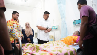 Tinjauan Kesiapan Layanan UHC di RSUD Aek Kanopan, Bobby Nasution: Masyarakat Sumut Berobat Gratis Pakai KTP