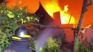 Kebakaran Besar Terjadi di Medan Area, 12 Rumah Dilalap Sijago Merah