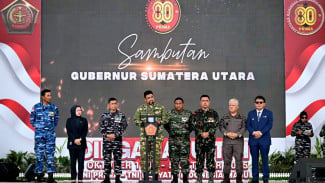 Perayaan HUT ke-80 TNI, Gubernur Sumut: Teruslah Jadi prajurit Pejuang, Prajurit Rakyat, dan Prajurit Profesional