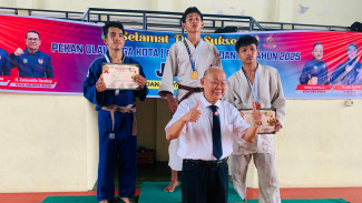 Polonia Hattrick Juara Judo Porkot Medan 2025