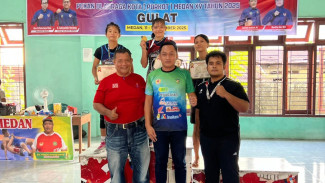 Gulat Medan Selayang Tangguh di Porkot Medan 2025